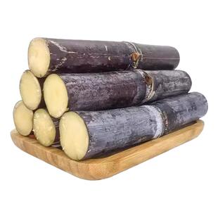 广西黑皮甘蔗新鲜水果当季现砍甘蔗整箱包邮脆甜黑皮甘蔗新鲜批发