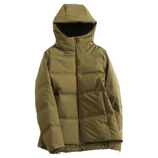 男女同款纯色加厚保暖休闲夹克外套2024冬新款无缝长袖羽绒服H678