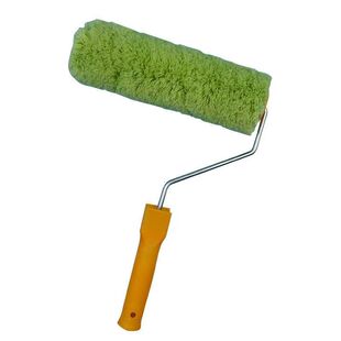 8/9/10寸果绿色长毛棉线无死角滚筒刷漆粗毛外墙涂料防水墙面涂刷