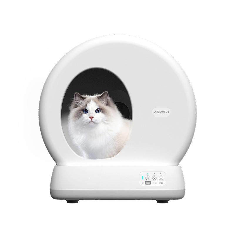 空气萝卜智能全自动猫砂盆大号全封闭式防臭猫厕所电动猫咪铲屎机_虎窝淘