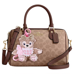 【国内现货】COACH/蔻驰老花波士顿经典百搭手提单肩斜挎包