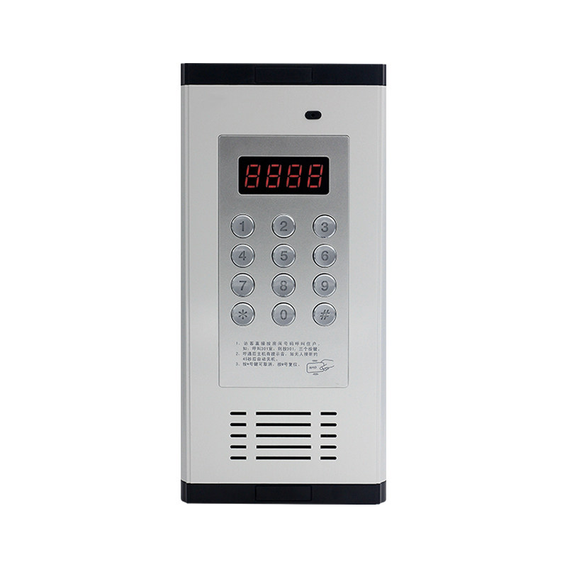 兼容家乐福家禄福330楼宇对讲系统 非可视语音对讲主机 电话门铃