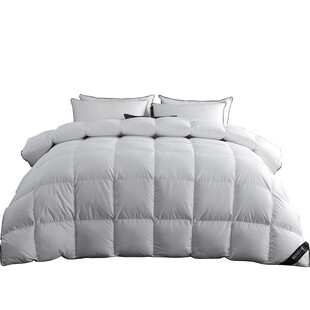 本初防螨羽绒被95白鹅绒春秋被子酒店四季通用被芯空调被保暖冬被