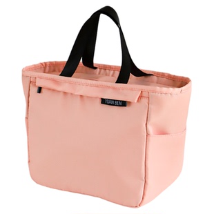 高颜值加厚保温饭盒手提袋上班族便携大容量便当包学生带饭包餐包