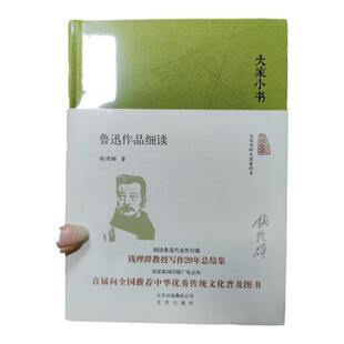 正版图书 大家小书 鲁迅作品细读钱理群鲁迅作品细读 细读鲁迅代表作33篇 钱理群教授写作20年总结集小说畅销文学书籍 北京出版社