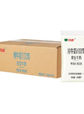 科迪原生纯牛奶180ml*12袋