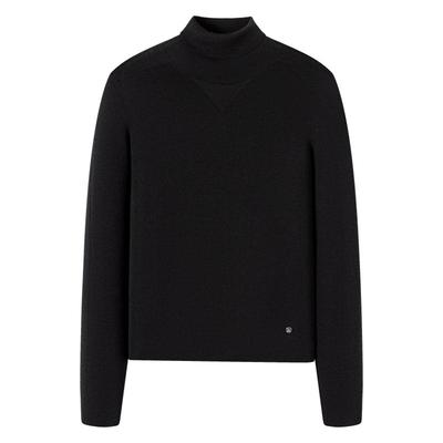 Navigare纯羊毛高领针织打底衫