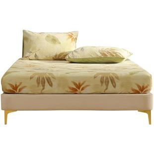 水星集团百丽丝家纺床笠A类牛奶绒床笠单件加厚保暖抗静电床笠