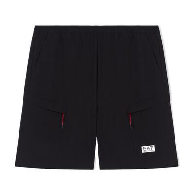 EA7/阿玛尼男士松紧腰运动短裤