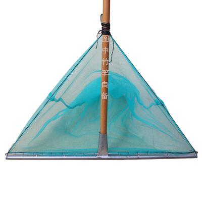 捕螺蛳田螺神器推螺网手推网推螺蛳网老式工具加粗三角鱼网推鱼网