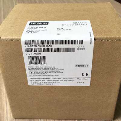议价6ES7288-1SR30-0AA0 S7-200 SMARTCPUSR30标准CPU AC/DC/继电