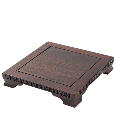 实木正方长方形底座托架