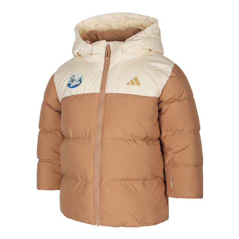 adidas阿迪达斯男婴童运动休闲保暖连帽羽绒服外套KC5394