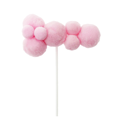 毛绒球云朵蛋糕装饰插件10个