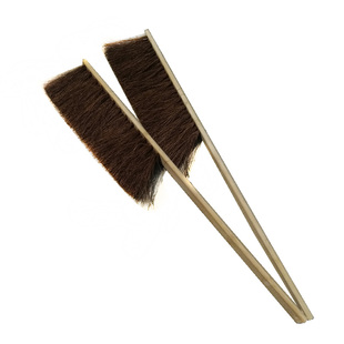 棕毛刷毛刷棕刷长柄鬃毛纺织捻线猪鬃机器车床机床刷子竹柄工业用