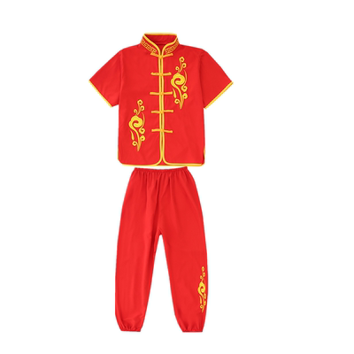 儿童练功服武术青少年表演服