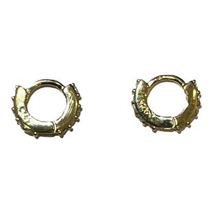 超迷你耳皮钉睡觉不用摘纯银镀金锆石小耳圈女日系极小耳骨钉ins