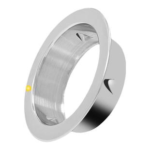 304不锈钢空调孔装饰盖遮丑盖墙洞口堵头管道封口圈排水管补洞器