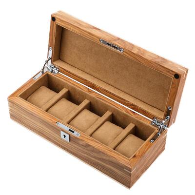 非洲花梨木纯实木手表收纳盒夭桃