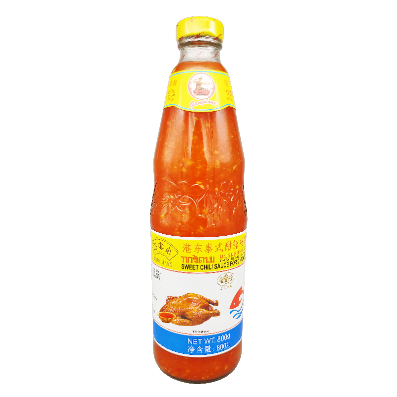 港東泰式甜辣雞醬760g大瓶裝甜辣醬微辣辣椒醬炸雞關(guān)東煮蘸醬