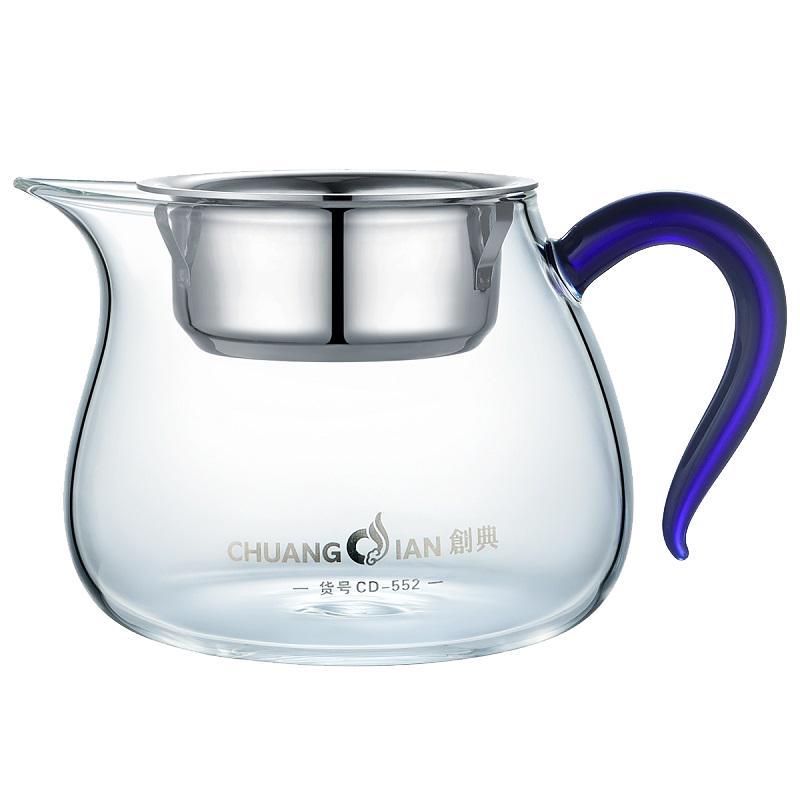 玻璃公道杯高端茶漏套