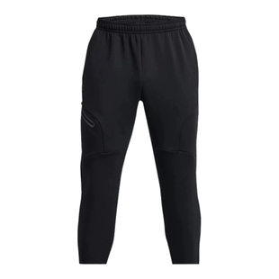 安德玛Unstoppable男子抓绒训练运动束脚长裤1379808-001