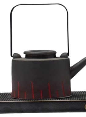 新中式样板间茶室茶几组合摆件家居软装搭配茶具茶盘茶壶禅意摆设