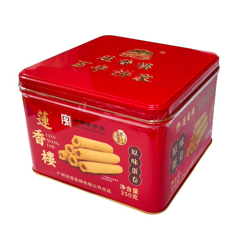 广州莲香楼原味蛋卷年货礼品老广州特产特产小吃广东包邮