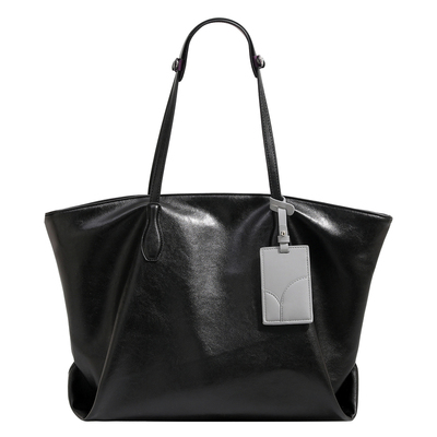 日本バッグ2025新款百搭大容量通勤包单肩包高级感休闲腋下托特包