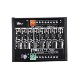 亚控光耦隔离直流plc输出放大板24V固态晶体管继电器8路16路模组