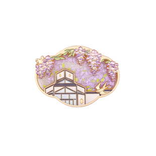 苏州博物馆 文藤花开方寸苏博流麻冰箱贴文创家居装饰纪念品礼物