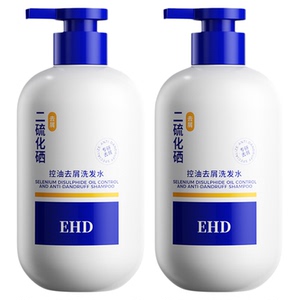 EHD二硫化硒洗发水控油蓬松去屑洗头水止露除螨男士女痒正品，可领30元优惠券