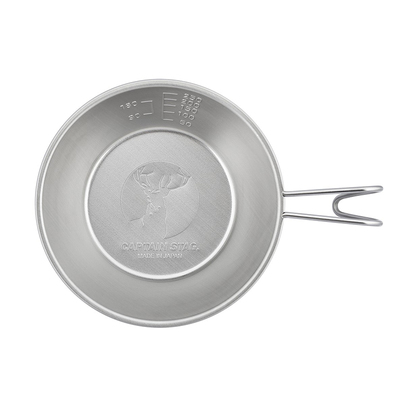 CaptainStag户外雪拉碗不锈钢