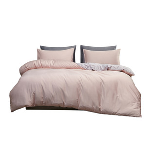 雅兰60支新疆长绒棉贡缎床上四件套全棉纯棉床笠床单被套床品用品