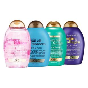 强生OGX洗发水无硅油护发素摩洛哥控油蓬松洗头膏角蛋白保湿澳洲