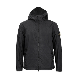 STONE ISLAND男保暖防寒褶皱拉链连帽长袖夹克外套男士2026新款XY