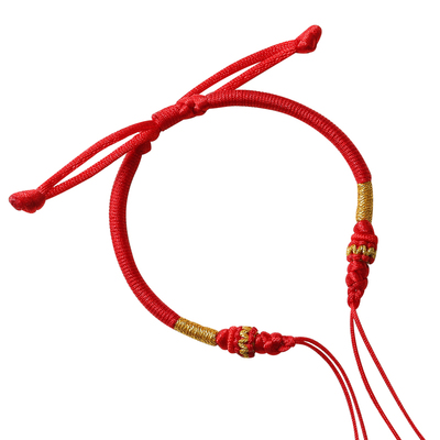 编织手绳半成品手链可穿珠子绳子