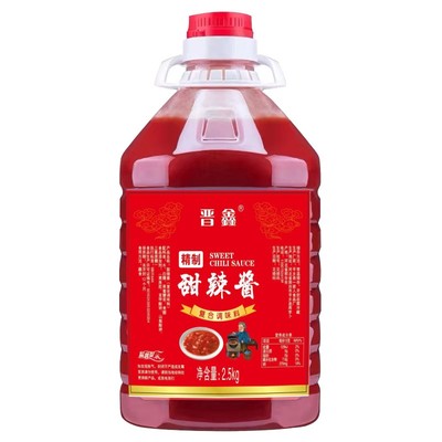 5斤大桶装火锅甜辣酱酱商用批发