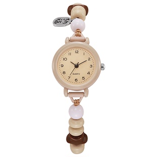 手表女网红同款多巴胺高颜值2026新款小众设计手链女生看时间石英