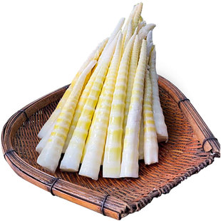 嘉乐鲜生清水竹笋新鲜无水袋装小笋尖四川罗汉笋片火锅食材整箱