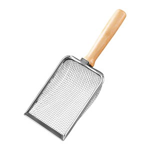 猫砂铲细孔铲子不锈钢猫小孔过滤矿砂膨润土猫咪大号金属铲屎神器