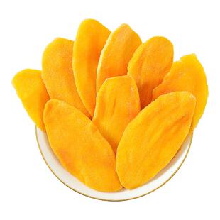 芒果干旗舰店厚切大片无加添糖水果脯办公室解馋休闲零食年货批发