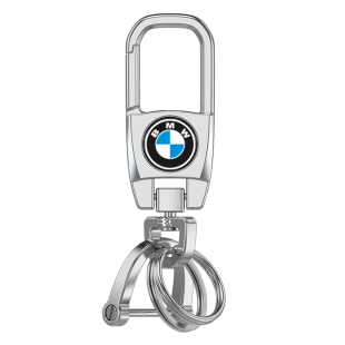 宝马钥匙扣新5系525li1系3系男士女系X1X3X4X5X6金属车用钥匙链圈