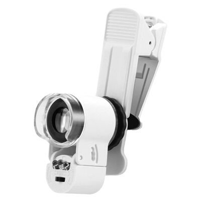 手机放大镜100倍高清显微镜