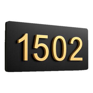 门牌2026新款磁吸门牌号码牌家用自粘定制高级感轻奢创意入户门牌装饰挂牌定做酒店宾馆民宿商用亚克力标识牌
