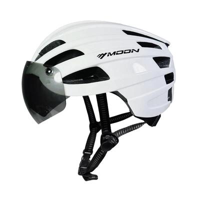 moon一体成型公路骑行头盔