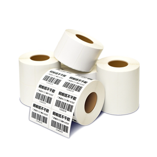 原木净铜版纸不干胶32*19 20 30 50 60x40 70 80 90 100 150标签纸碳带条码贴纸定制印刷铜板标签吊牌打印纸