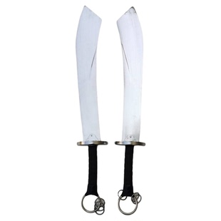 大业亨通套路对练双刀竞赛训练器械铝合金比赛表演武术双刀未开刃