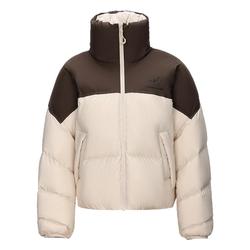 骆驼熊猫短款羽绒服女冬季新款立领好看羽绒外套加厚保暖面包服