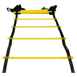 敏捷梯儿童多功能固定式绳梯软梯训练梯速度梯跳格梯足球训练器材